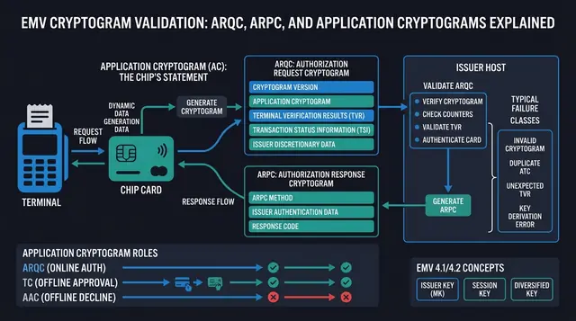 EMV Cryptogram Validation: ARQC, ARPC, and Application Cryptograms Explained