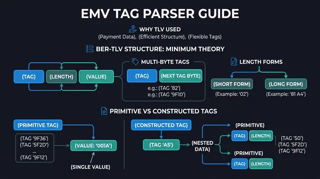 EMV Tag Parser Guide: BER-TLV, Nested Objects, and Practical Debugging