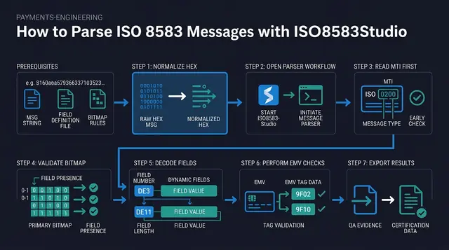 How to Parse ISO 8583 Messages with ISO8583Studio: A Step-by-Step Tutorial