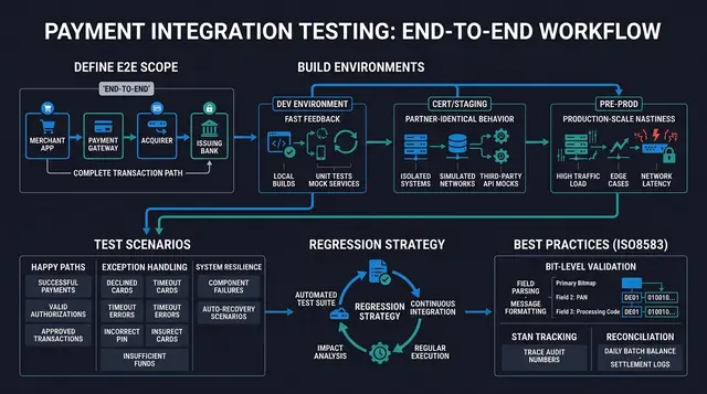 Payment Integration Testing: An End-to-End Workflow That Survives Production
