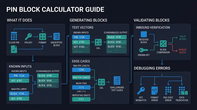 PIN Block Calculator Guide: Generate, Validate, and Debug AES PIN Blocks